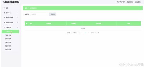 基于Django與Vue的兒童二手用品交易網(wǎng)站設(shè)計(jì)與實(shí)現(xiàn)
